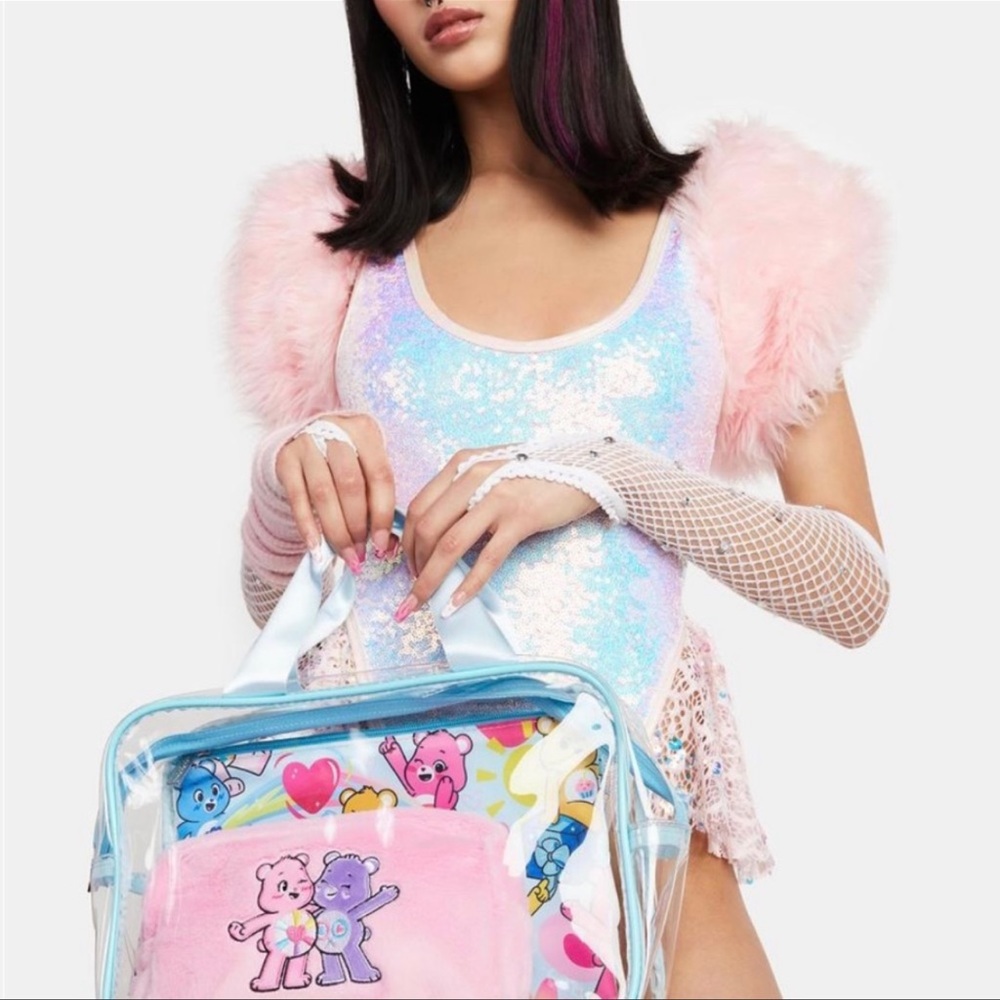 Care bear 🐻 💕trio cosmetic bags
